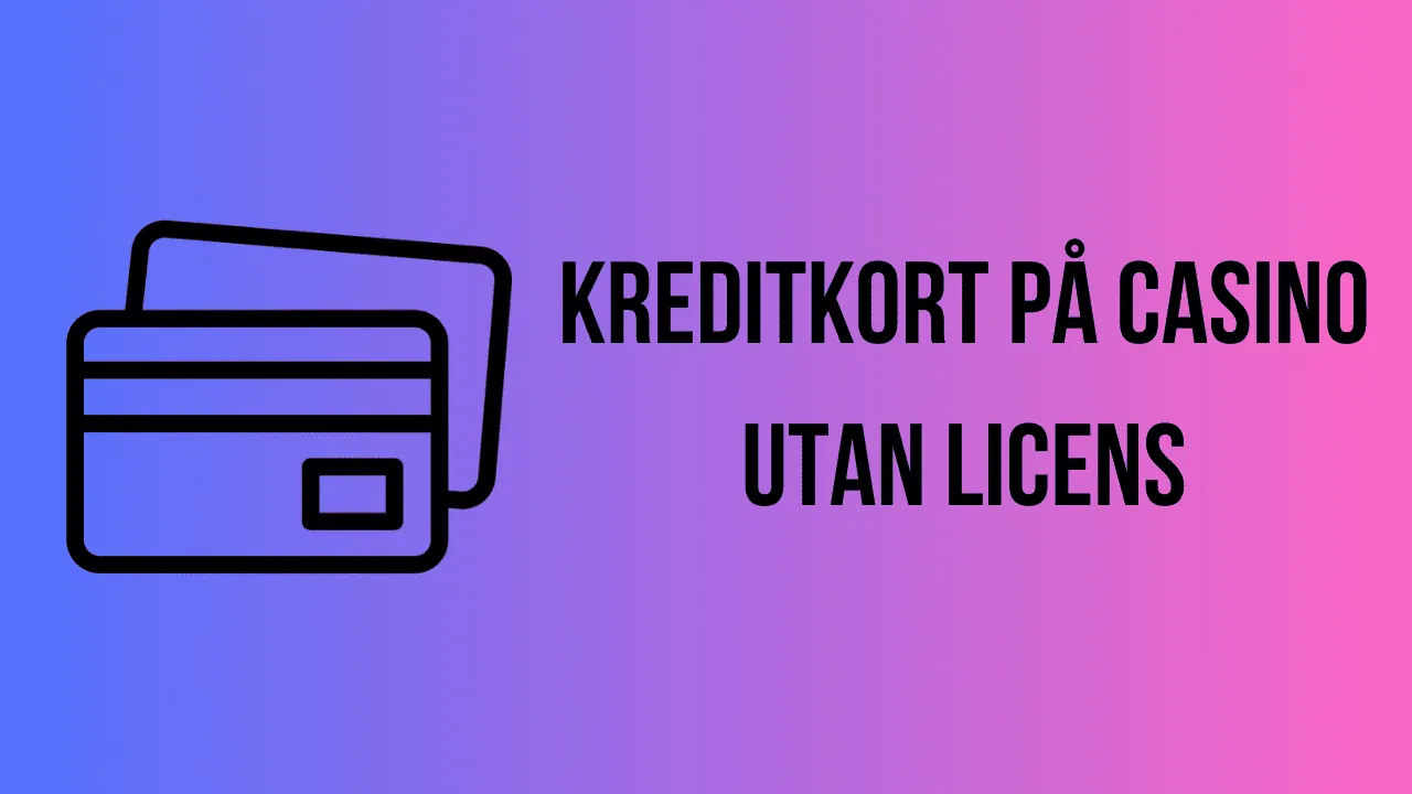 Kreditkort för casino Casino kreditkort